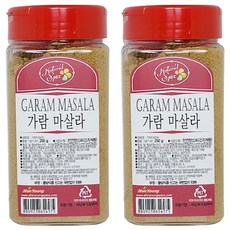 내츄럴스파이스 가람마살라, 250g, 2개