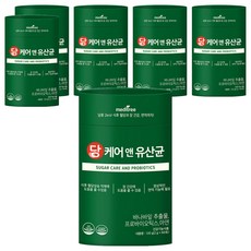 메디트리 당케어 앤 유산균, 120g, 6개