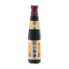 黑龍 春蘭級黑豆蔭油膏 古法120天日曝 不含防腐劑、味精、糖精、人工色素 台灣製造, 400ml, 1瓶