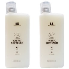 BUSYANGEL 超高濃縮嬰兒衣物柔軟精 含植物萃取物 帶有棉花香, 1L, 2瓶