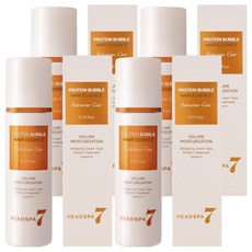 헤드스파7 프로틴 버블 헤어 에센스, 140ml, 4개