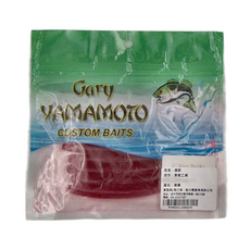 Gary YAMAMOTO 3" Slim Senko 棒棒蟲, 紅色, 1包