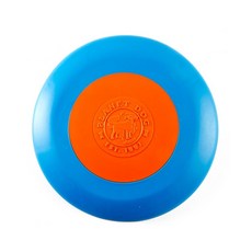 PLANET DOG Zoom Disc 小狗玩具, 藍色 + 橙色, 1個