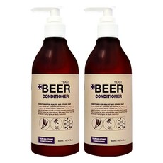 HOMEROSE 啤酒酵母護髮乳, 300ml, 2個