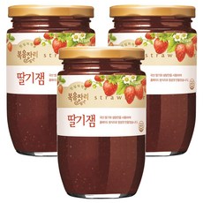 복음자리 딸기잼, 500g, 3개