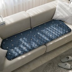 Hanil Electric 浪漫貓咪 超級沙發用 雙面坐墊, 沙發用(50 x 150 cm), 海軍藍