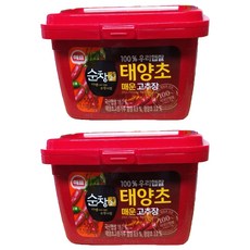 Haepyo 太陽草辣椒醬, 500g, 2個