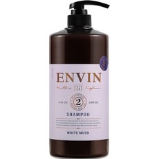 ENVIN 弱酸性香水洗髮精, Withe Musk, 1L, 1入