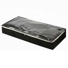 TAILI 太力 牛津布床底收納袋防潮衣物整理箱床底置物, 黑色, 1個