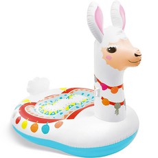 INTEX 駱駝造型坐式泳圈, 混色, 1入