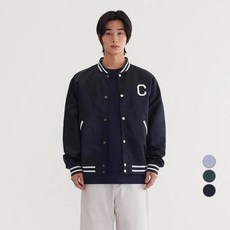 커버낫 남녀공용 C 로고 바시티 점퍼