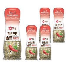 백설 허브맛솔트 매콤한 맛, 50g, 5개