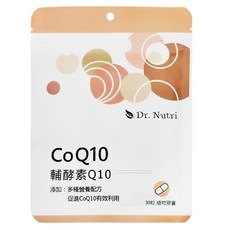 Dr.Nutri 輔酵素Q10, 30顆, 570mg, 1袋