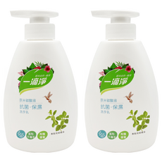 一滴淨 奈米碳酸液抗菌保濕洗手乳，溫和不傷手，含奧勒岡草精油, 400ml, 2瓶