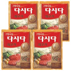 다시다 명품 골드 쇠고기, 400g, 4개