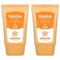 C2Y 凡士林 水潤精華防曬霜 SPF50+ PA++++, 50ml, 2個