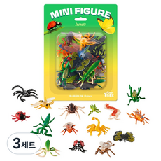 MY LITTLE TIGER 昆蟲迷你公仔 24入, 3套