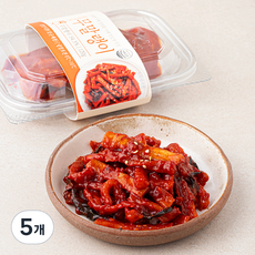 정성식품 무말랭이, 120g, 5개
