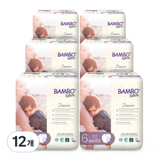 Bambo Nature 伴寶樂 Dream黏貼型尿布, 第6階段, 288片