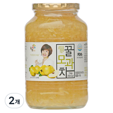 꽃샘 꿀모과차, 1kg, 2개