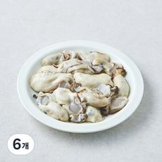 중앙씨푸드 국내산 품질 인증 이력제 가열조리용 숨굴 (냉장), 6개, 250g