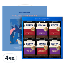 이디야 아메리카노 세트 2호, 4세트, 오리지널 아메리카노 10p x 3개 + 스페셜 에디션 10p x 3개
