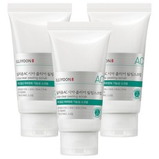 ILLIYOON 一理潤 積雪草抗痘淨化去角質磨砂膏, 3條, 200g