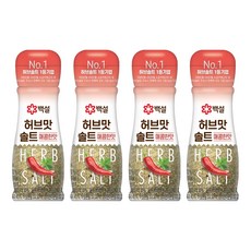 백설 허브맛솔트 매콤한 맛, 50g, 4개
