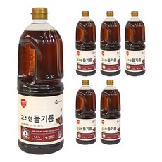 이츠웰 들기름, 1.8L, 6개