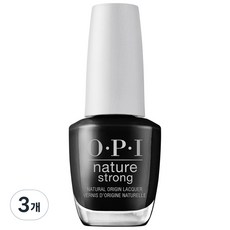OPI 指甲油, 黑色(NAT029), 3個, 15ml