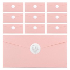 다다 3D 스티커 10p + 펄 용돈봉투 10p 세트, 핑크, 1세트