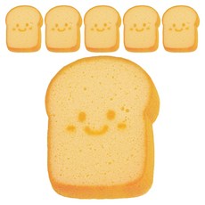 可愛食物造型洗碗海綿 吐司款, 2組, 3個