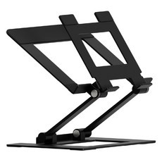 FRAME BY DW Stand Plus 雙用筆記型電腦平板電腦支架 鋁合金支架, 1個, 黑色