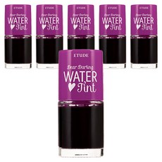 에뛰드 디어달링 워터 틴트, 그레이프 에이드, 6개