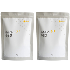 SODA SCHOOL 2Plus 檸檬酸, 2個, 2kg