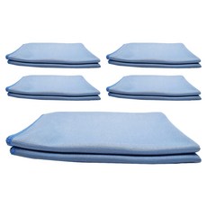 World Clean 玻璃擦拭布 藍色, 10個