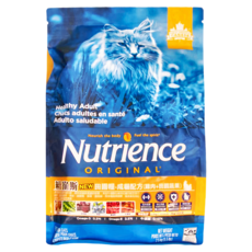 Nutrience 成貓配方 田園乾糧, 雞肉 + 田園蔬果, 2500g, 1袋