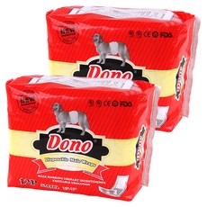 DONO 公狗專用禮貌帶, 2包, 12片, S