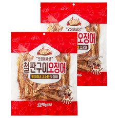 ojingeosesang 鐵板烤魷魚, 150g, 2包