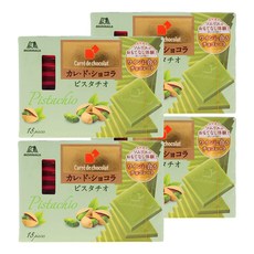 MORINAGA 森永 DARS 女王開心果巧克力, 41g, 4盒