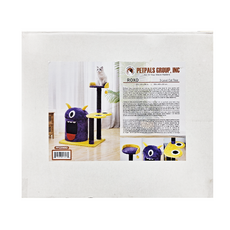 PetPals 魔幻嚇嚇怪貓跳台 3層, 獨特的造型, 增添家中趣味, PP-220682, 1個