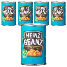 하인즈 베이크드 빈즈 토마토소스, 415g, 5개