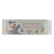 收納王妃 唐老鴨洗漱墊 24 x 8 x 0.9cm, 夏日甜品, 2個