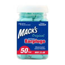MACK'S 經典耳塞, 1個, 50副