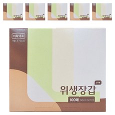 e.Life 實惠型衛生塑膠手套, 100入, 6個