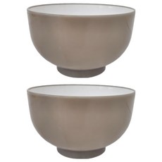 NAKAYA Coupole 碗 L(16 x 9.6cm) 1.25L, 褐色, 2個