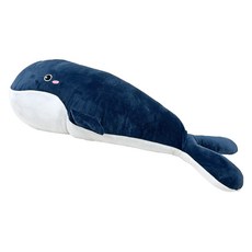 왕고래 고랭이 바디필로우 안고자는 긴배게, 블루