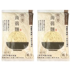 自在食刻 燕麥纖維蒟蒻麵, 200g, 2包