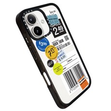 케이스티파이 Label Sticker Design 임팩트 휴대폰 케이스