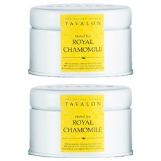 TAVALON Royal Chamomile皇家洋甘菊茶 中罐, 22g, 1入, 2個